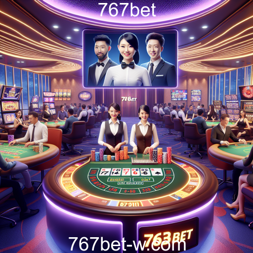 Descubra a Emoção do Live Casino no 767bet